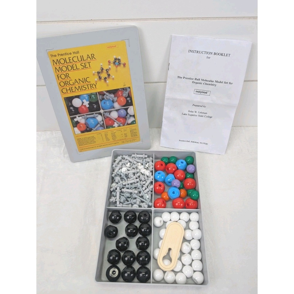 Vintage Molecular Model Set Organic Chemisty Prentice Hall Homeschool‎ Science